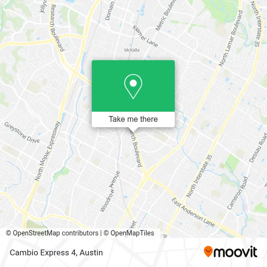 Cambio Express 4 map