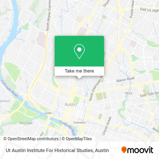 Ut Austin Institute For Historical Studies map