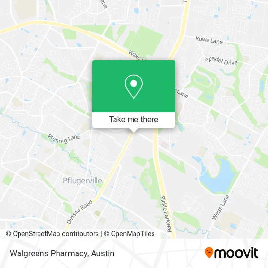 Walgreens Pharmacy map