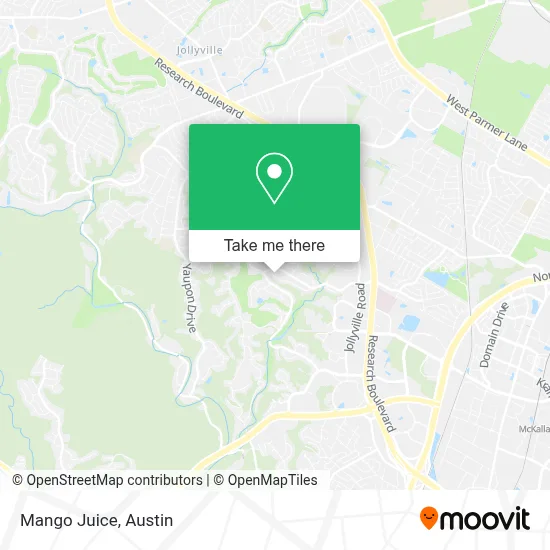 Mango Juice map