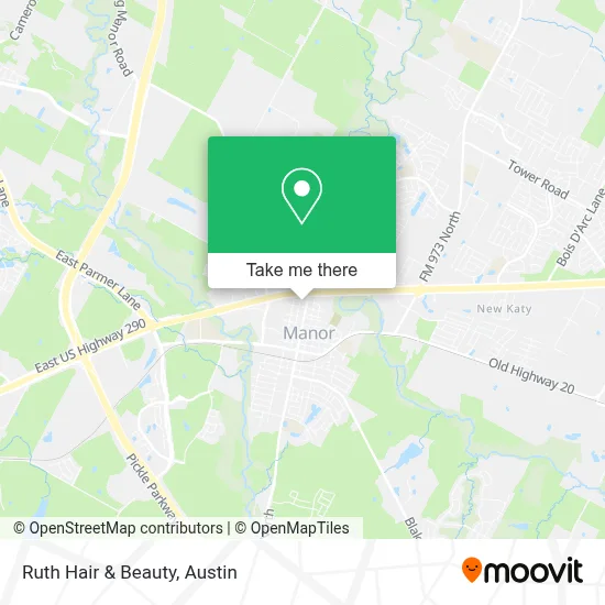 Ruth Hair & Beauty map