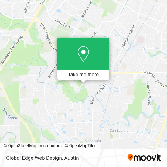 Global Edge Web Design map