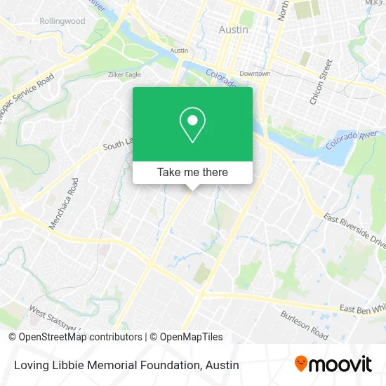 Loving Libbie Memorial Foundation map