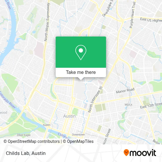 Childs Lab map