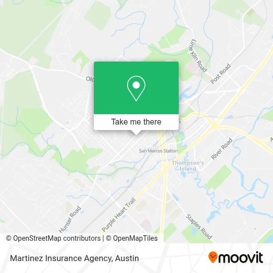 Martinez Insurance Agency map