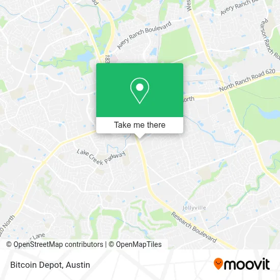 Bitcoin Depot map