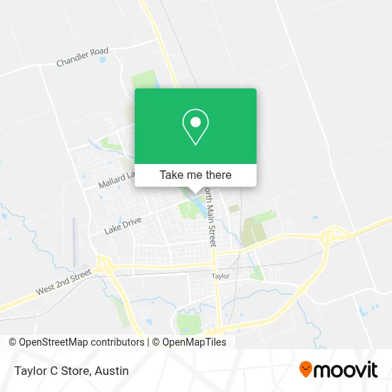 Taylor C Store map