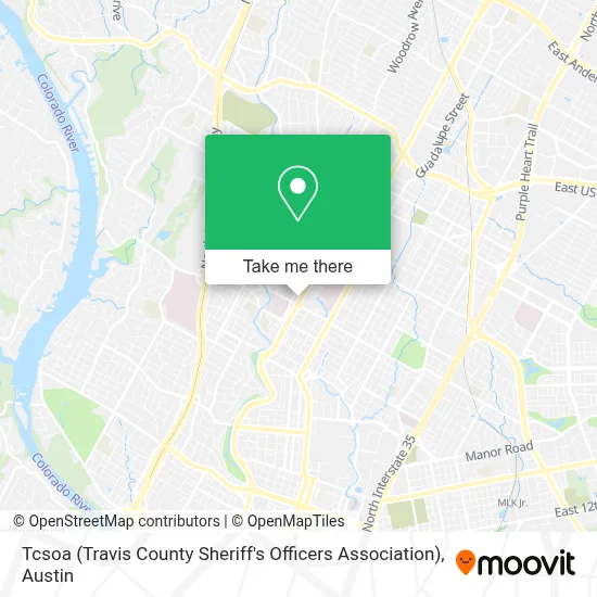 Tcsoa (Travis County Sheriff's Officers Association) map