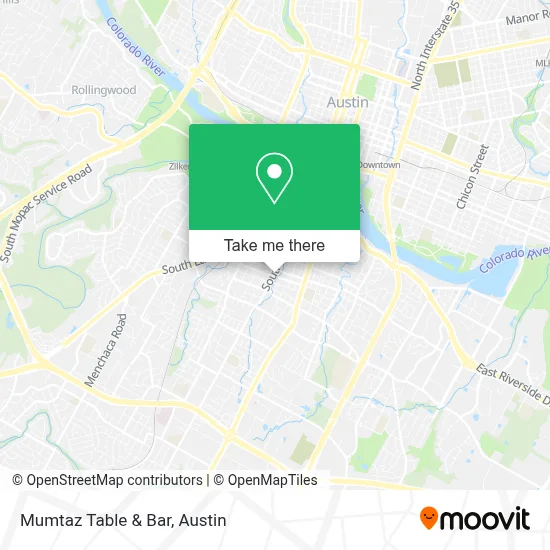 Mumtaz Table & Bar map