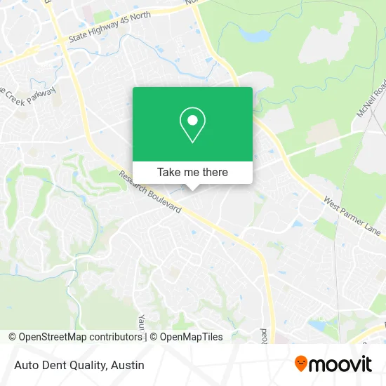 Auto Dent Quality map