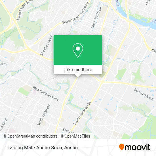 Training Mate Austin Soco map