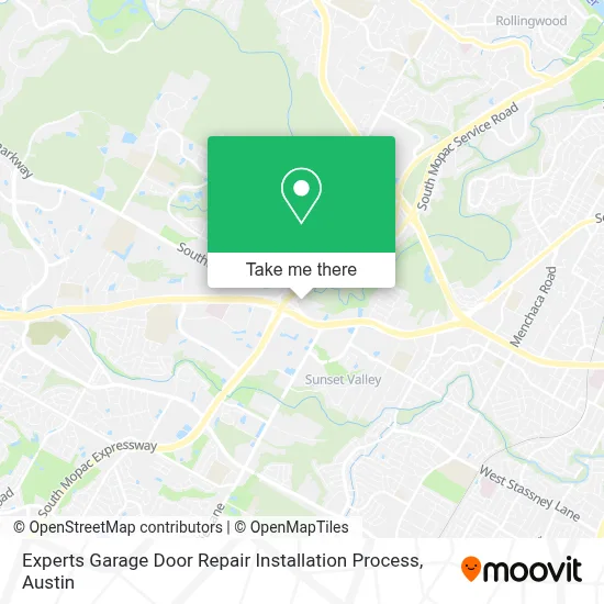 Experts Garage Door Repair Installation Process map