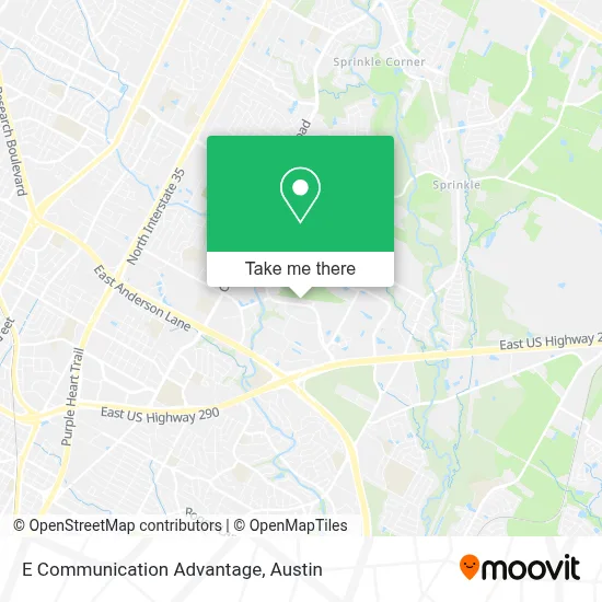 E Communication Advantage map