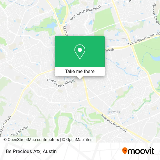 Be Precious Atx map