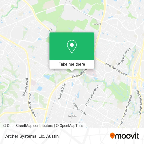 Archer Systems, Llc map