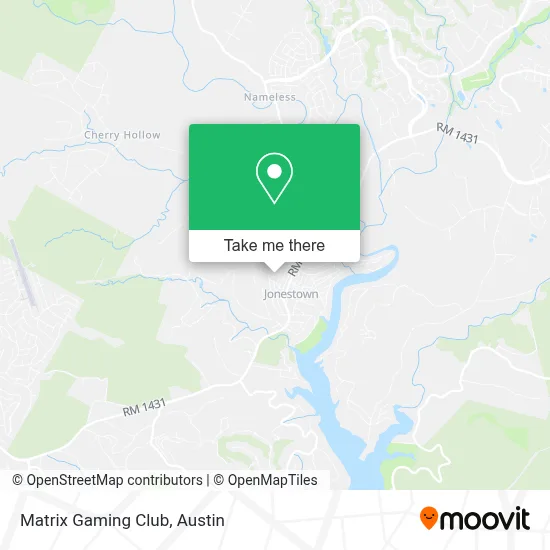 Matrix Gaming Club map