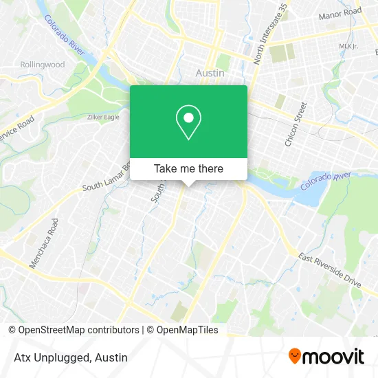 Atx Unplugged map