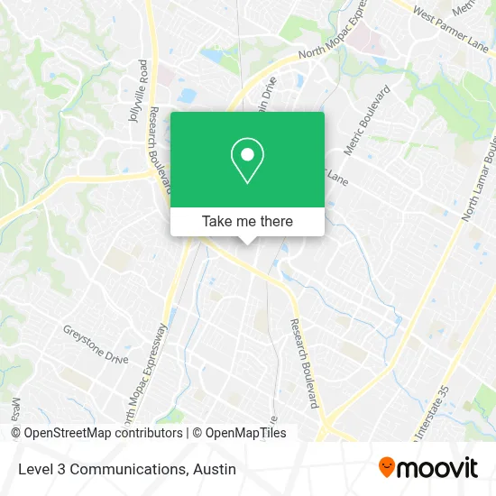 Level 3 Communications map
