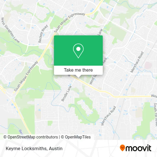 Keyme Locksmiths map