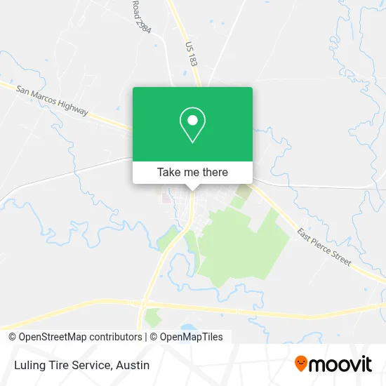 Luling Tire Service map