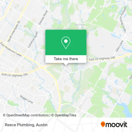 Reece Plumbing map