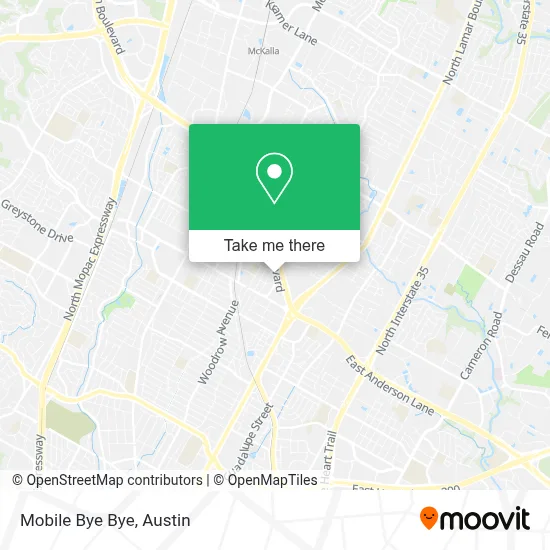 Mobile Bye Bye map