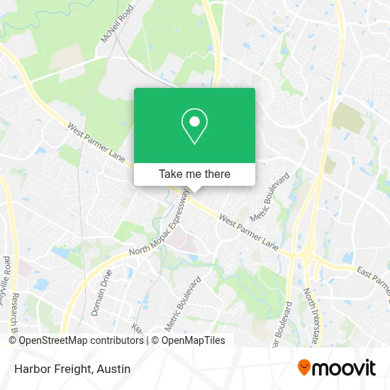 Harbor Freight map