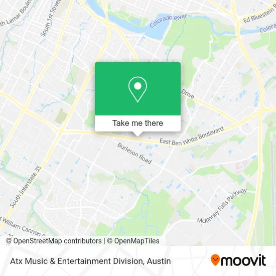 Atx Music & Entertainment Division map