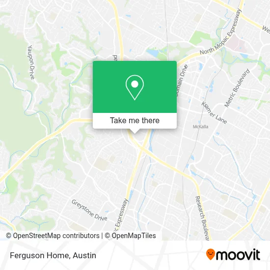 Ferguson Home map