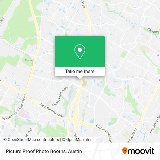 Picture Proof Photo Booths map