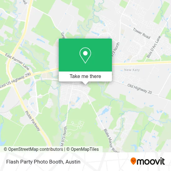 Flash Party Photo Booth map