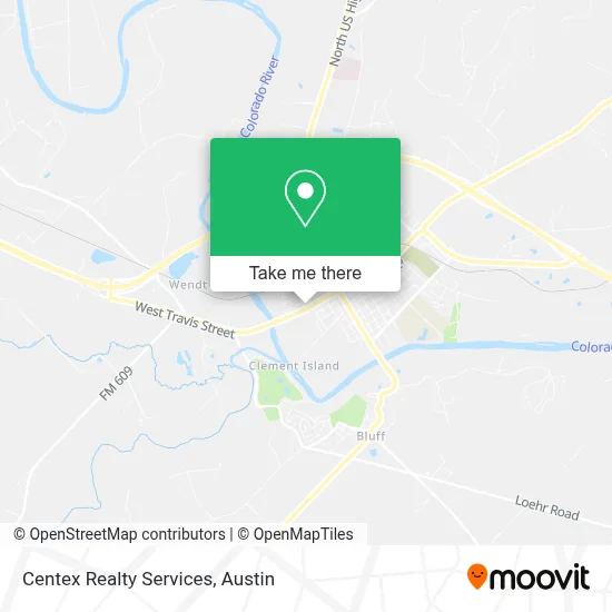 Centex Realty Services map