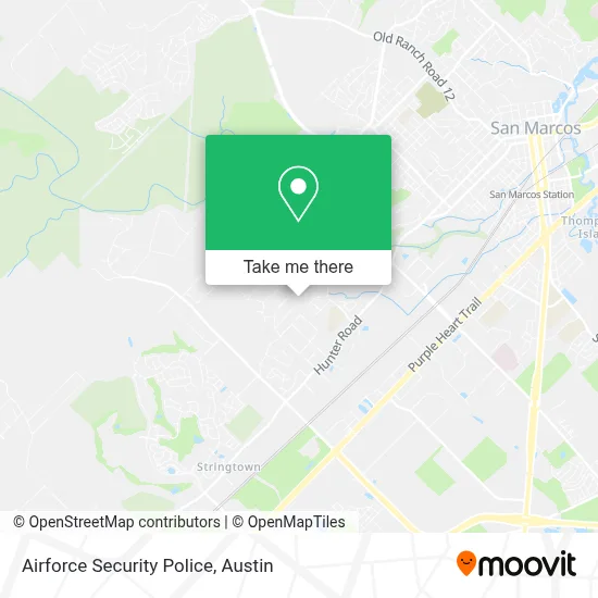 Airforce Security Police map