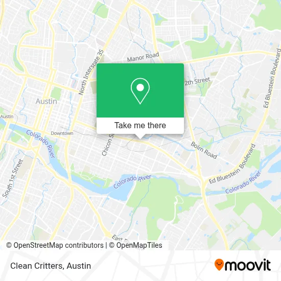 Clean Critters map