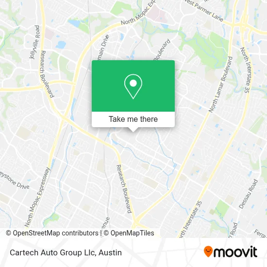 Cartech Auto Group Llc map