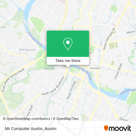 Mr Computer Austin map