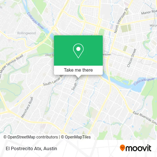 El Postrecito Atx map
