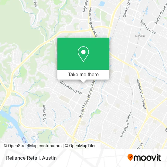Reliance Retail map