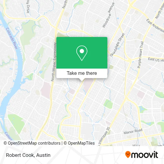 Robert Cook map