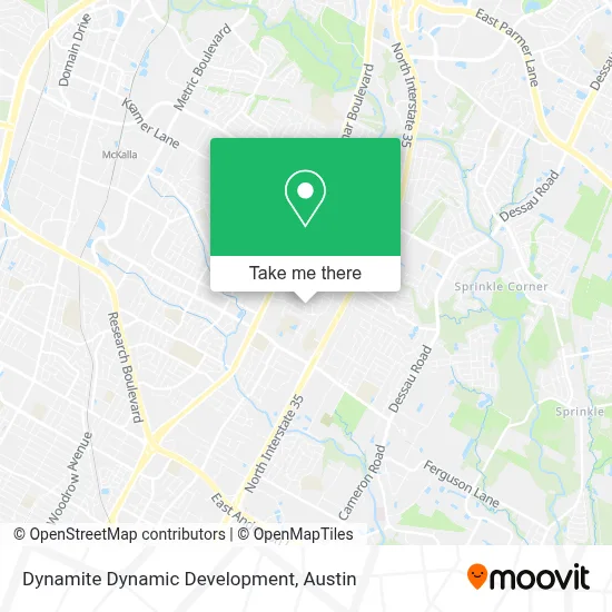 Dynamite Dynamic Development map