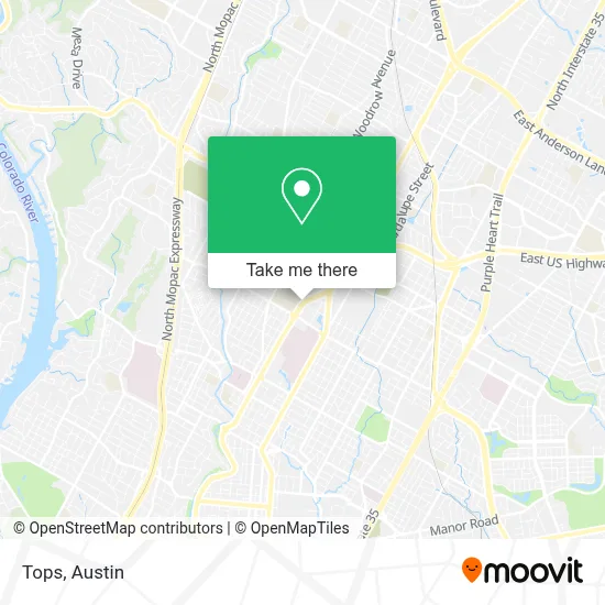Tops map