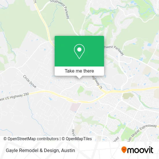 Gayle Remodel & Design map