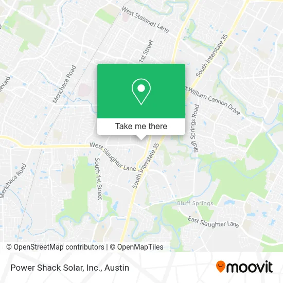 Power Shack Solar, Inc. map
