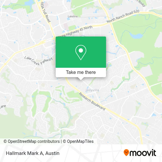 Hallmark Mark A map