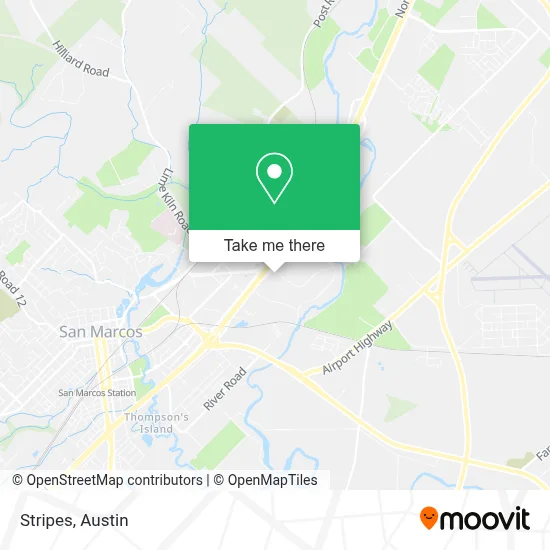 Stripes map