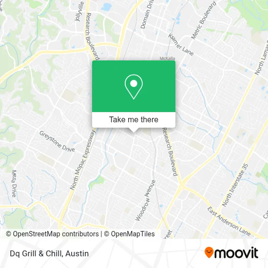 Dq Grill & Chill map