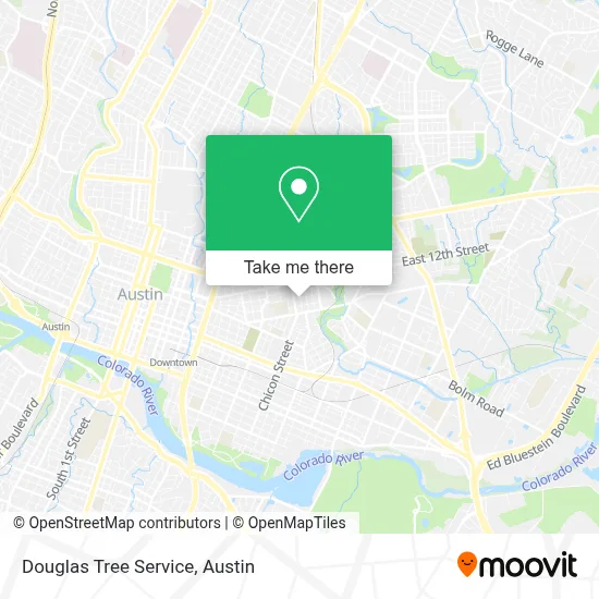 Douglas Tree Service map
