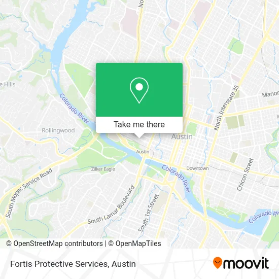 Fortis Protective Services map
