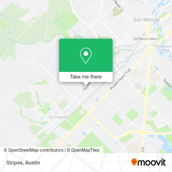 Stripes map