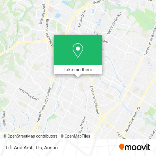Lift And Arch, Llc map